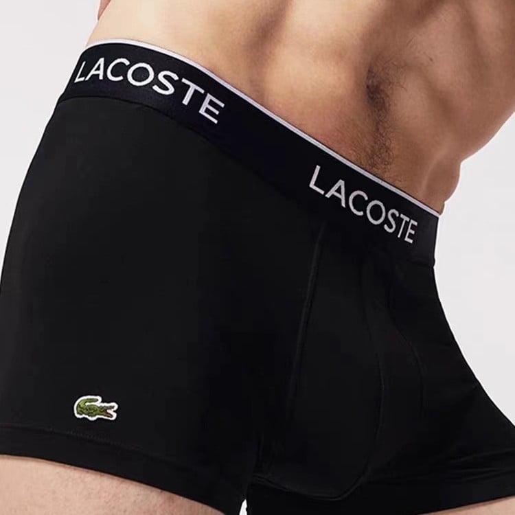 Vyrų boxer šortai su U formos kišene ir dideliu priekinio kišene, modalus audinys, žemas juosmuo, siūlės