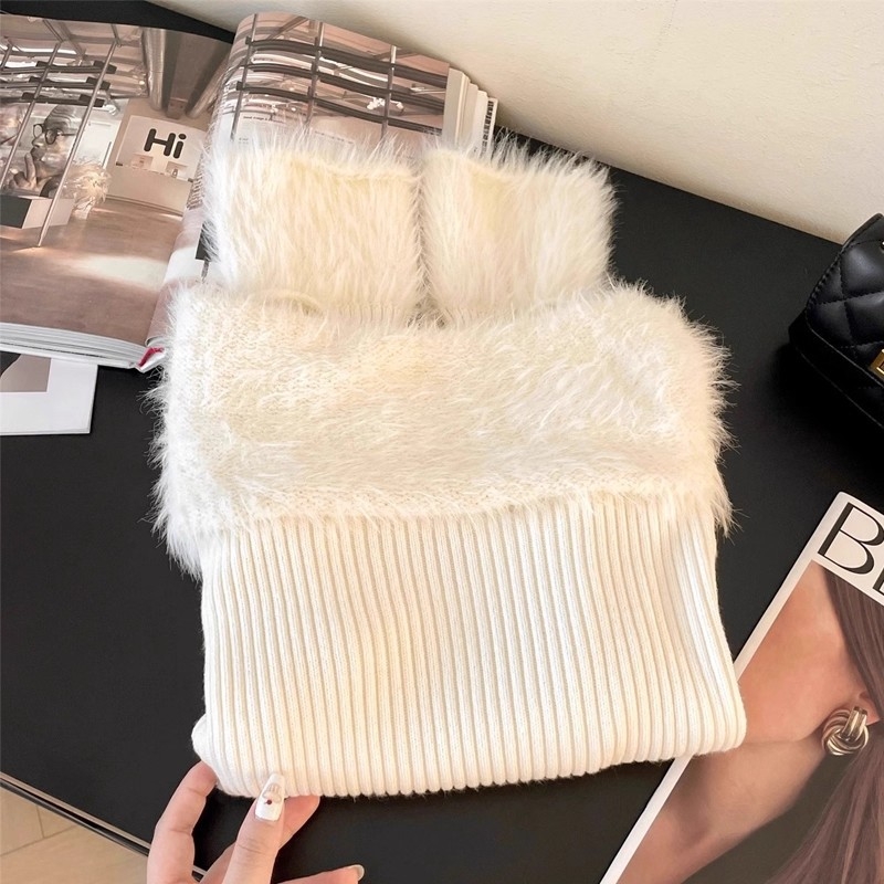 Bluza s jednim ramenom, dugi rukavi, rukav trompet, pulover, poliester