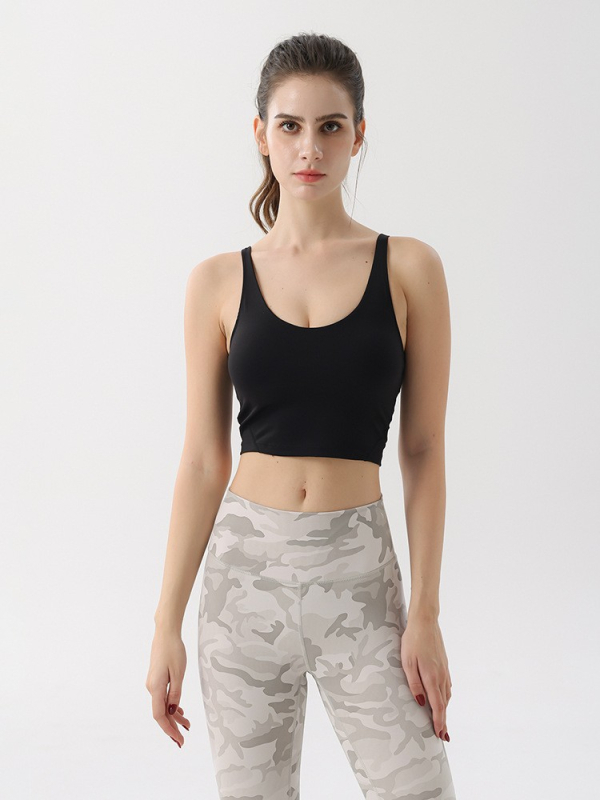 Дамска къса безшевна спортна жилетка — бързосъхнеща за спорт и външен слой, Nylon + спандекс 95/5, къс стил 35.5–41.5 см, Autumn 2025