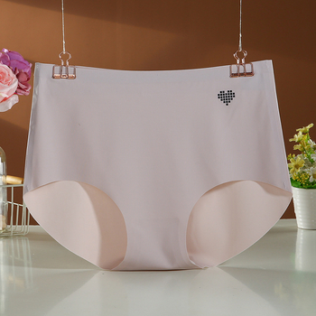 Ženske gaćice visokog struka, plus size, ice silk tkanina, brzo se suše, prozračne, ravna tkanina