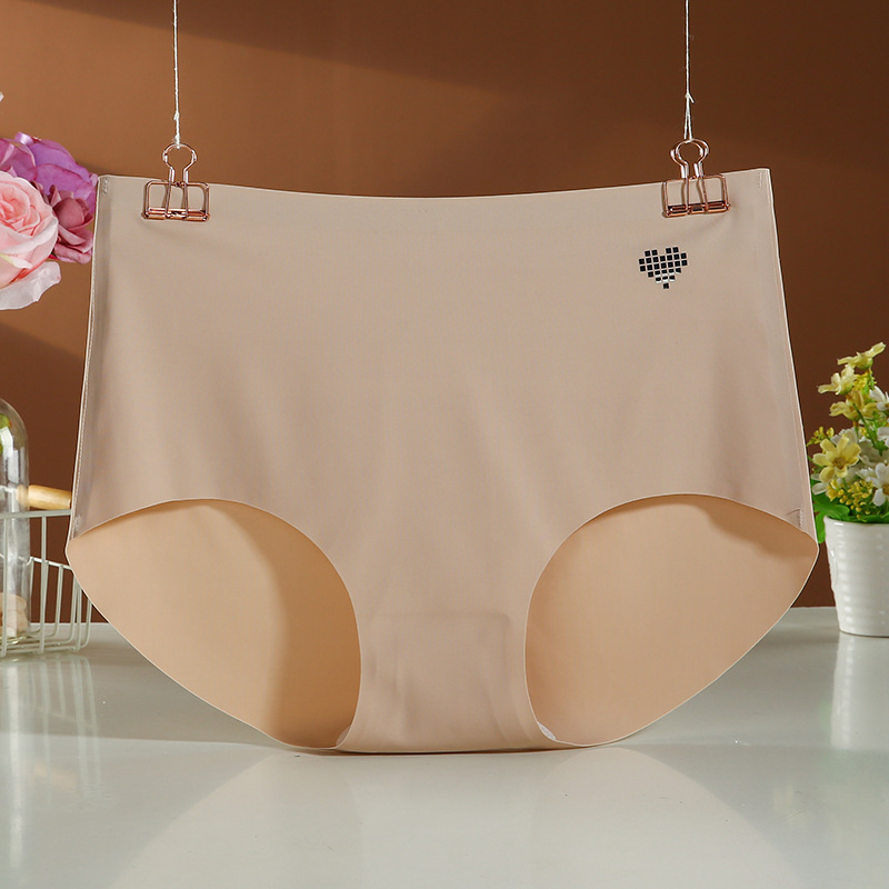 Ženske gaćice visokog struka, plus size, ice silk tkanina, brzo se suše, prozračne, ravna tkanina