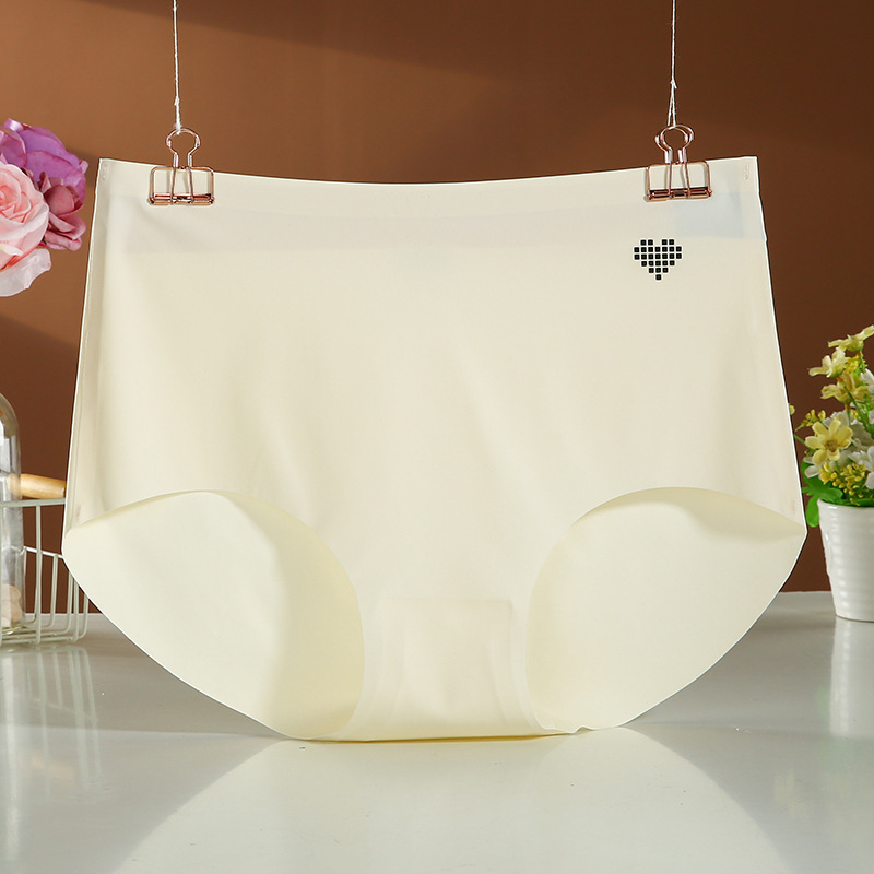 Ženske gaćice visokog struka, plus size, ice silk tkanina, brzo se suše, prozračne, ravna tkanina