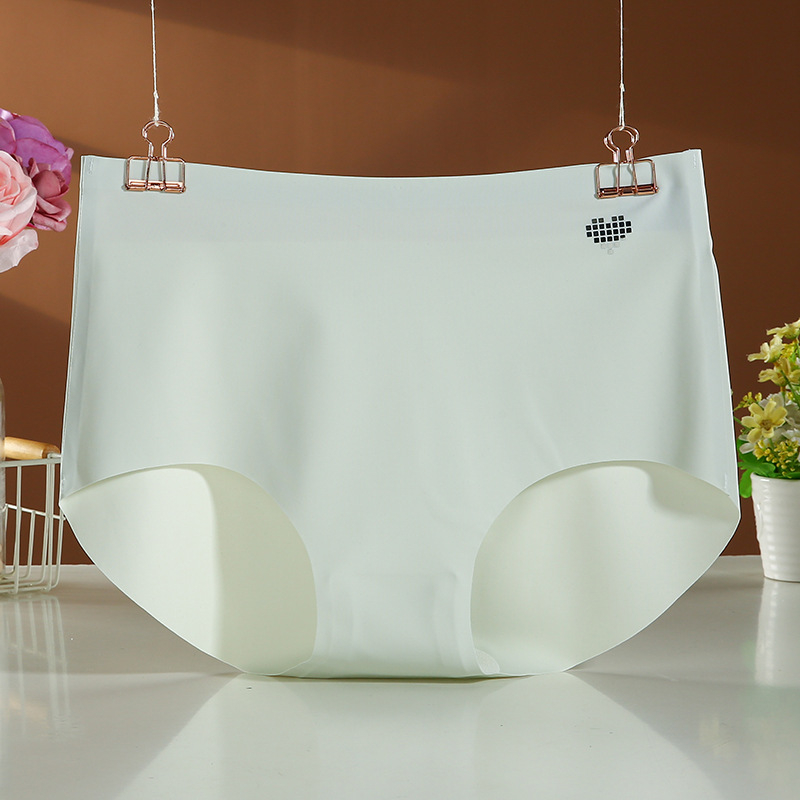 Ženske gaćice visokog struka, plus size, ice silk tkanina, brzo se suše, prozračne, ravna tkanina