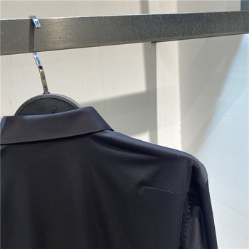 Muška zimska košulja s brušenim velurom, slim-fit kroj, rever lapel, dugi rukavi, 65% pamuk, otpornost na nabore