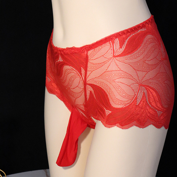 Moterų apatininės kelnaitės su atvira tarpskyria, permatoma nėrinė, kvėpuojantis nailonas, gėlių raštas, medvilnės įdėklas