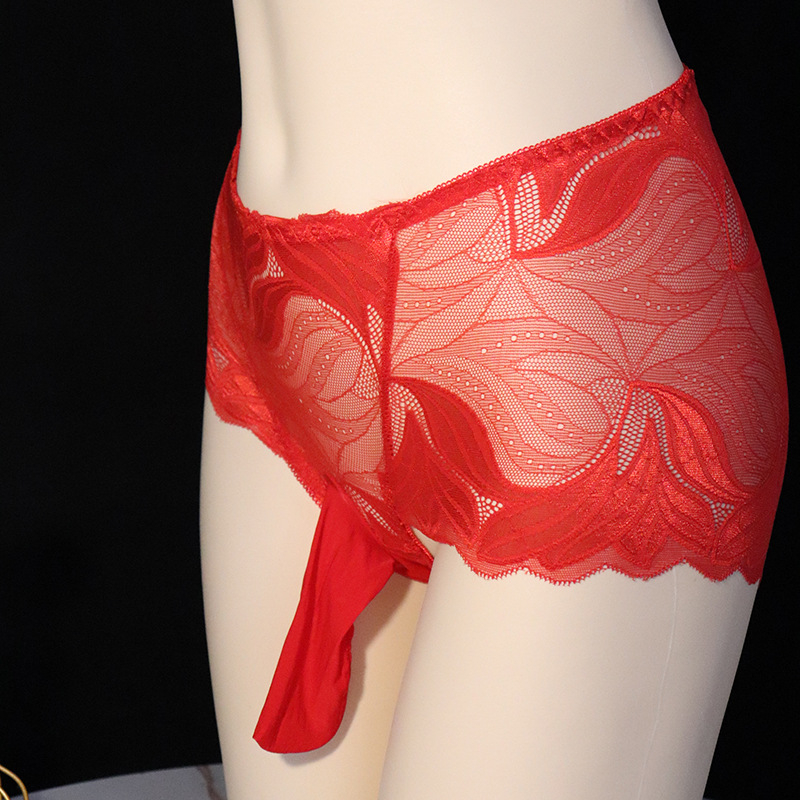 Moterų apatininės kelnaitės su atvira tarpskyria, permatoma nėrinė, kvėpuojantis nailonas, gėlių raštas, medvilnės įdėklas