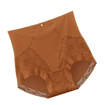 Δαντελένια γυναικεία εσώρουχα με ψηλή μέση, έλεγχο κοιλιάς και ανύψωση γλουτών; πλεκτή δαντέλα από νάιλον, επένδυση καβάλου από βισκόζη, νήμα 31–40d