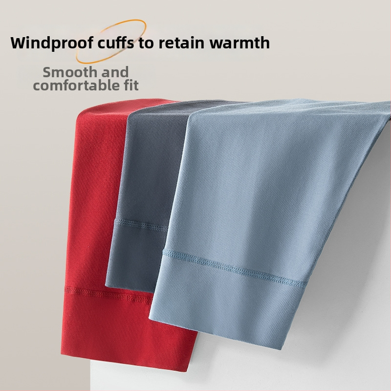 Vīriešu termālais apakšveļas komplekts no kokvilnas-modāla maisījuma rudens-ziema, vienslāņa audums 161–180 g/m², mērena siltuma