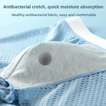 Vyriniai boxeršortai iš poliesterio – kvėpuojantys, greitai džiūstantys, mezgto tinklinio audinys, vidurio juostos aukštis, raidžių/skaičių raštas