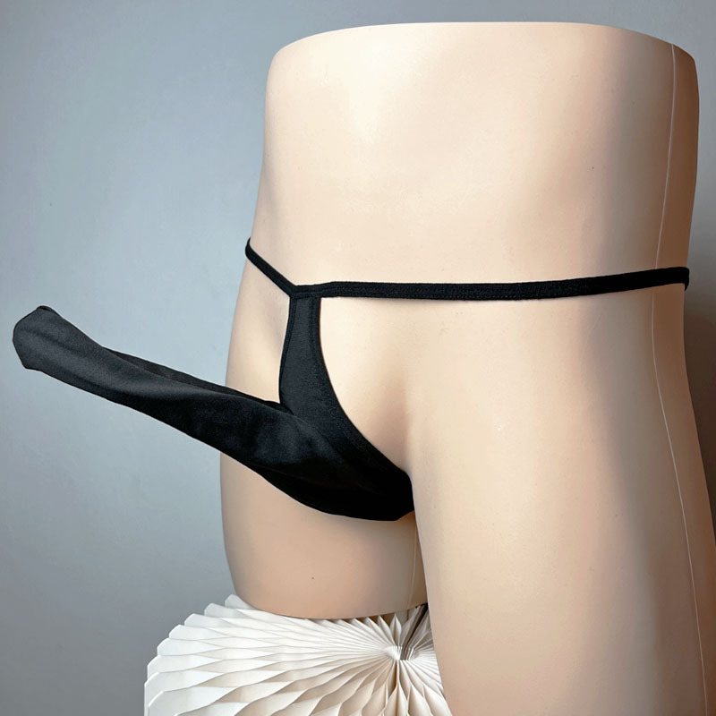 Runtake Vyriski apatiniai su žemu juosmeniu, Milk Silk, U-formos kišenė, kvėpuojantys ir kūno formavimas