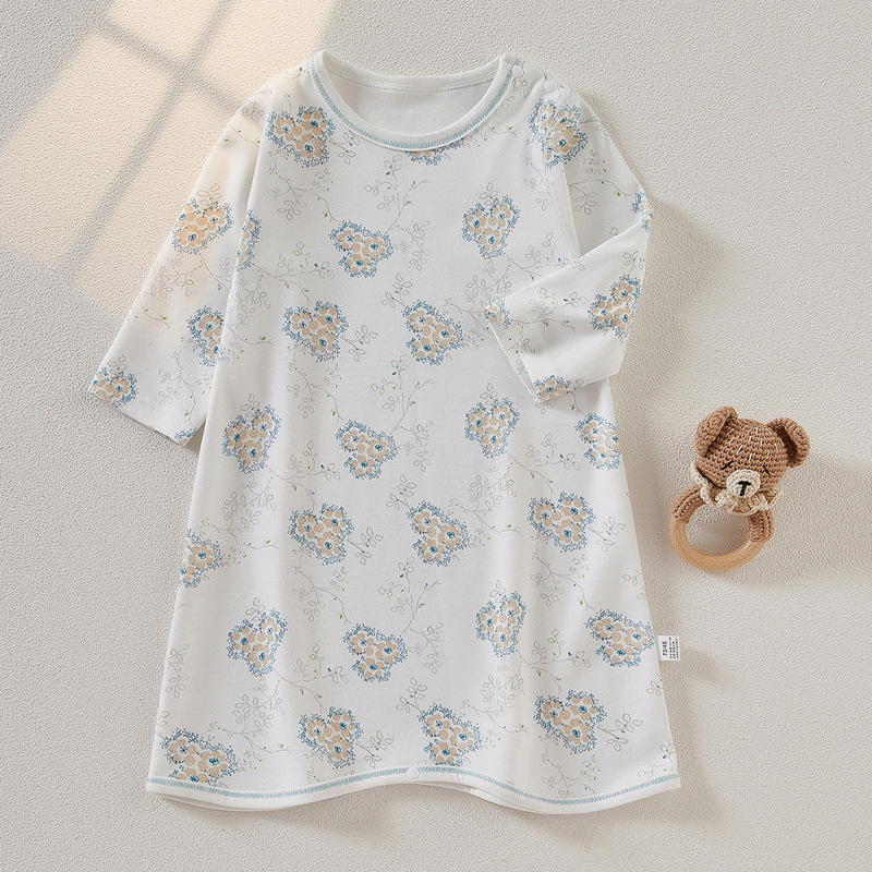 Kūdikio viengabalis miego drabužiai iš 100% medvilnės, korėjietiško stiliaus, naujagimiams, visiems sezonams