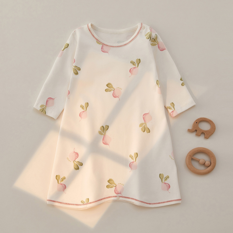 Kūdikio viengabalis miego drabužiai iš 100% medvilnės, korėjietiško stiliaus, naujagimiams, visiems sezonams