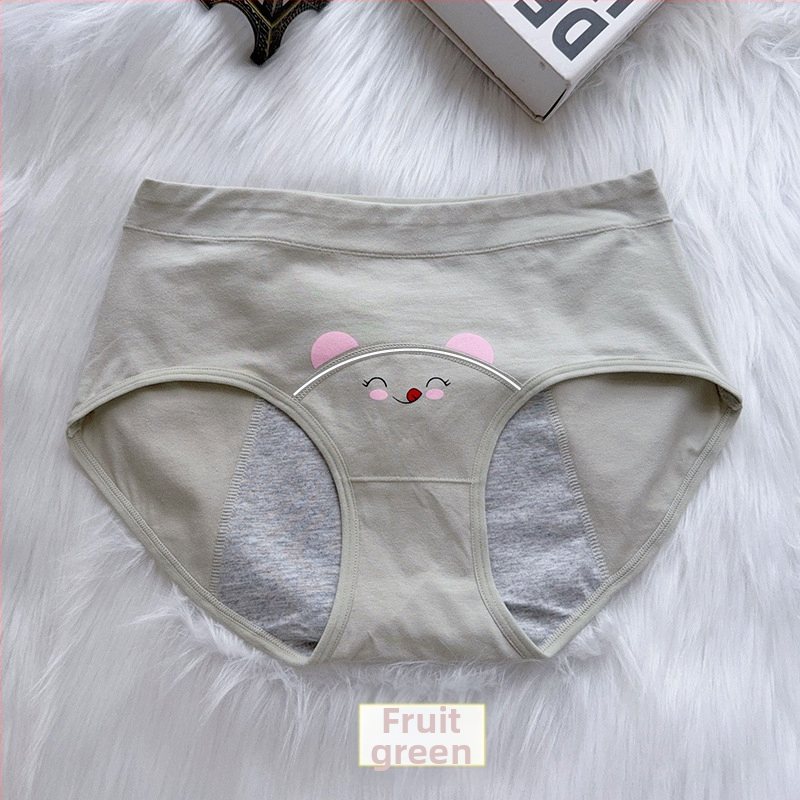 Barney higieninės kelnaitės menstruacijoms, nepralaidžios, 95% medvilnė, intymi juosta 100% medvilnė, vidutinio juosmens aukštis, paauglių mergaitėms