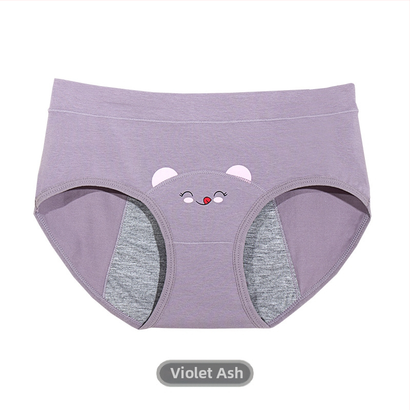 Barney higieninės kelnaitės menstruacijoms, nepralaidžios, 95% medvilnė, intymi juosta 100% medvilnė, vidutinio juosmens aukštis, paauglių mergaitėms