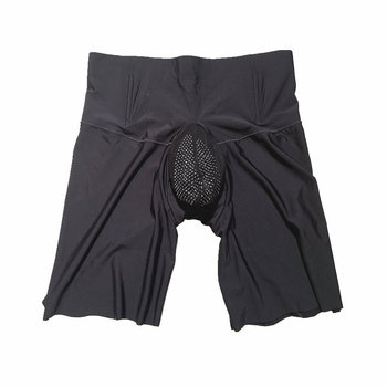 Vyrų apatinių komplektas iš ice silk su U-formos kišene – plonas siluetas, nailonas/elastanas, tinkamas visoms sezonoms