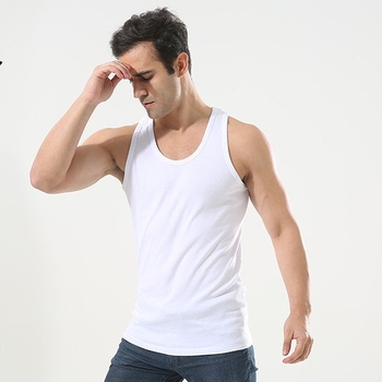 Vyriska I formos liemenė, 100% medvilnė, apvalus kaklo, vidutinio tankio audinys 141–160 g/m²