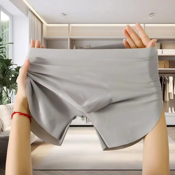 Boxer bărbați Ice Silk, țesătură principală 95-100% poliester, căptușeală inghinală 80-90% nylon, respirabil, uscare rapidă