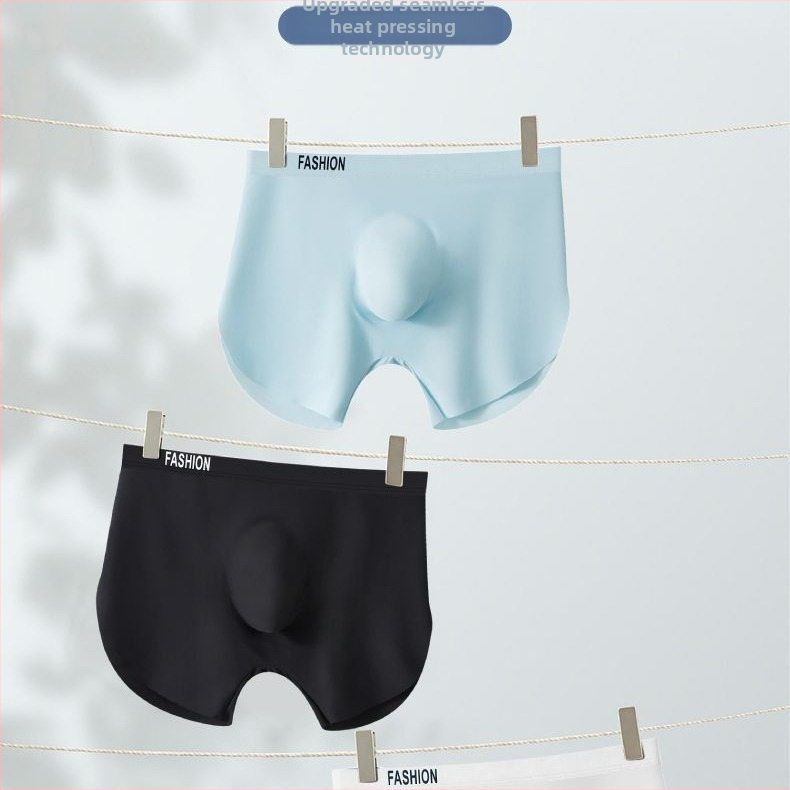 Ice Silk pánske boxerky, hlavná tkanina 95–100% polyester, výstelka rozkroku 80–90% nylon, priedušné, rýchloschnúce