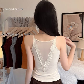 Topla najlon vesta s fleece podstavom, integrirani umetak za dekolte i jastuk za prsa, okrugli izrez, jednodijelni bazni top