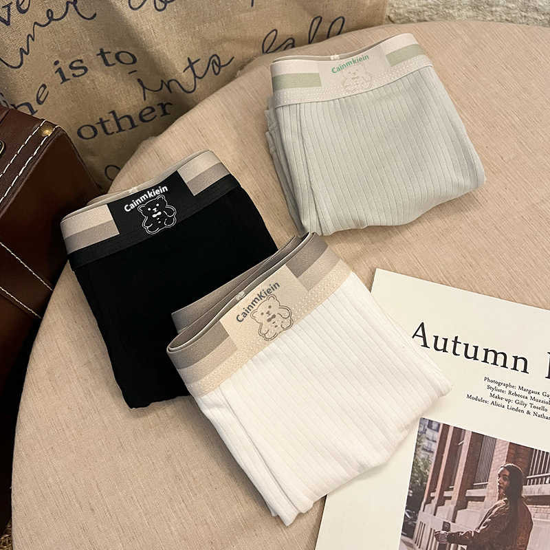 Boxeri bărbați din bumbac, unicolor, respirabili și antibacterieni, talie medie, fără cusături, căptușeală de viscoză (90–95%).