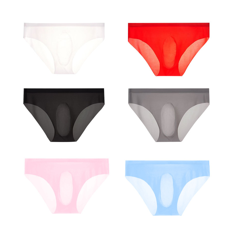Muške gaćice od Ice Silk, ultra tanke, prozračne, brzo sušeće, 3D kroj