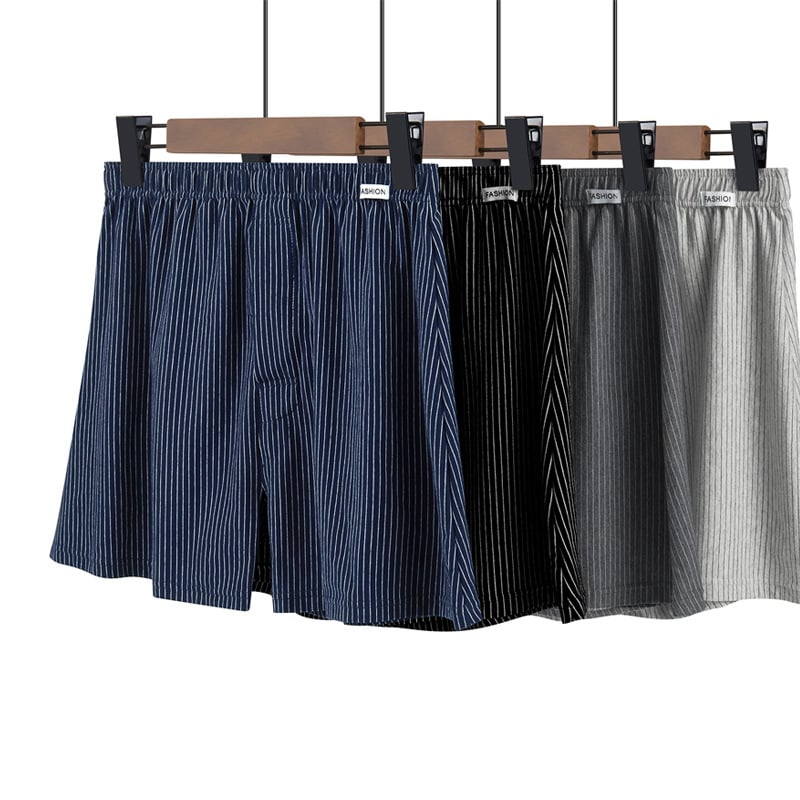 Férfi boxer brief, lazán szabott, ultra vékony és lélegző pamut, 90% pamut, belső rész 100% pamut, középmagos derekú