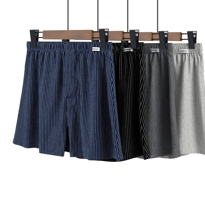 Férfi boxer brief, lazán szabott, ultra vékony és lélegző pamut, 90% pamut, belső rész 100% pamut, középmagos derekú