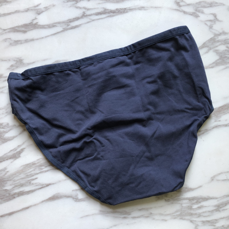 Férfi elasztikus pamut briefek, középmagas derék, lélegző, pamut alátét a lágyéknál
