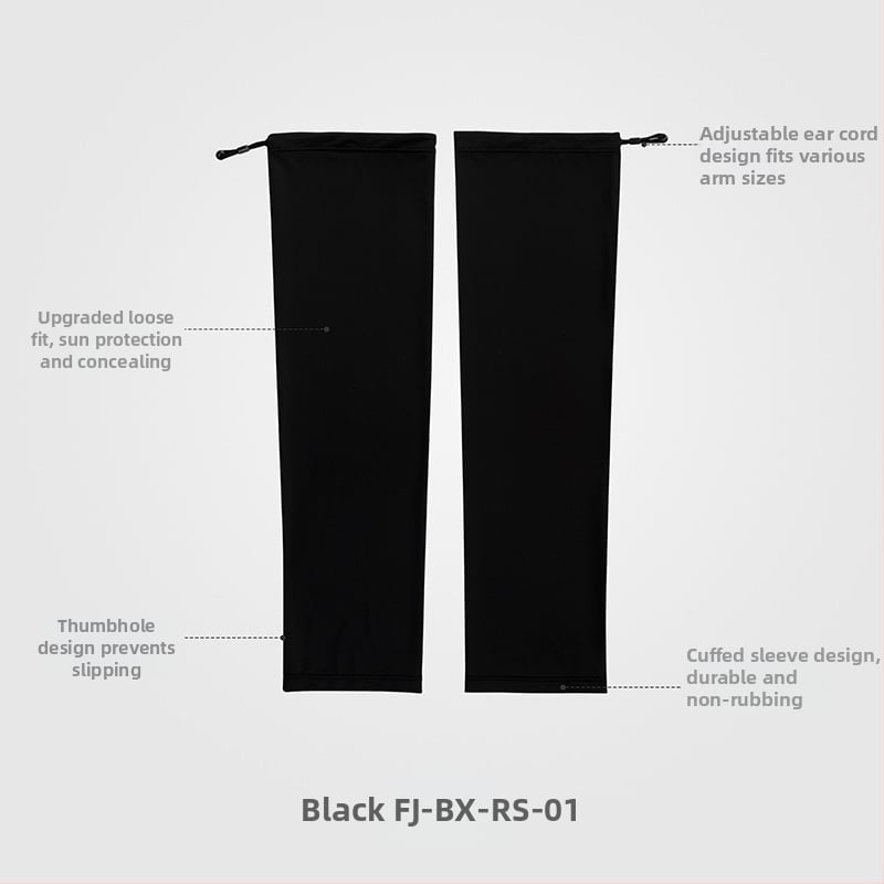 Qianqianwo Išorinės vėsinančios rankų rankovės, poliesteris, unisex, vienos spalvos, skirtos bėgimui, dviračių sportui, žygiams, stovyklavimui ir žvejybai