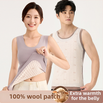 Férfi gyapjú patch termosz-vest kapucnival, fleece beléssel, dupla rétegű, extra vastag