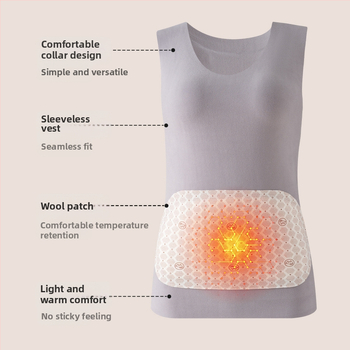 Férfi gyapjú patch termosz-vest kapucnival, fleece beléssel, dupla rétegű, extra vastag