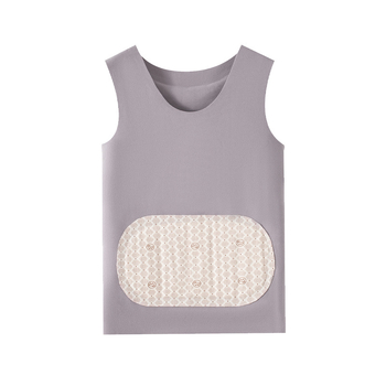 Férfi gyapjú patch termosz-vest kapucnival, fleece beléssel, dupla rétegű, extra vastag