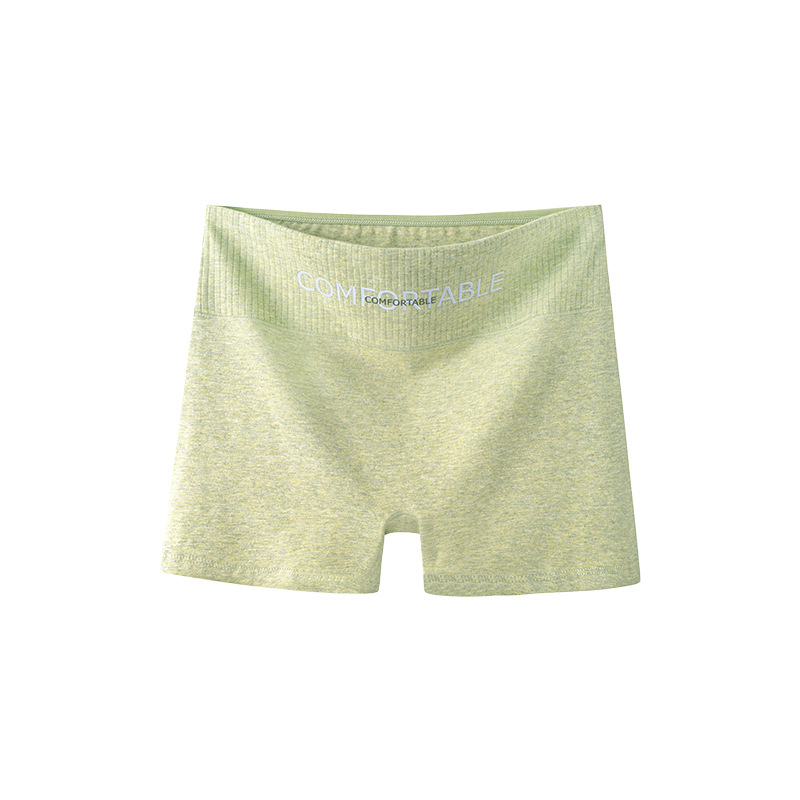 Moterų saugos šortai su aukštu juosmeniu pilvo formavimui, antibakterinė kirkšnies sritis tarp kojų, pagrindinė medžiaga 95% medvilnė, kirkšnies įdaila 100% medvilnė