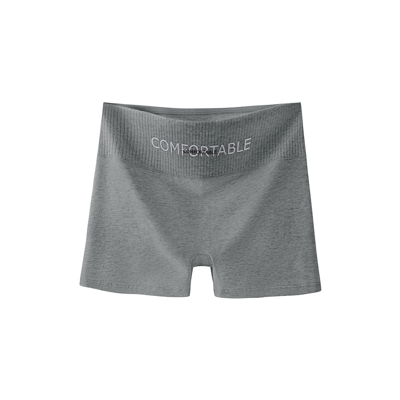 Moterų saugos šortai su aukštu juosmeniu pilvo formavimui, antibakterinė kirkšnies sritis tarp kojų, pagrindinė medžiaga 95% medvilnė, kirkšnies įdaila 100% medvilnė