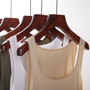 Plačiapečių liemenė, Milk Silk nailonų mišinys, apvali kaklo, plonas audinys (101–120 g/m²), tinkama vasarai, pavasariui ir rudeniui