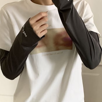 Moteriškos rankų rankovės – UV apsauga, poliesteris, dryžiai, vasara