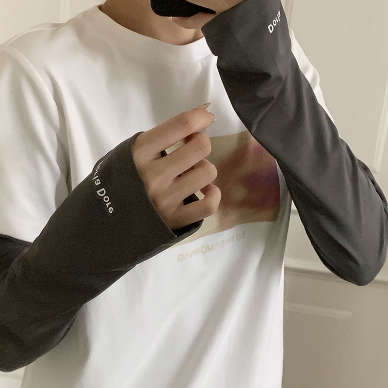 Moteriškos rankų rankovės – UV apsauga, poliesteris, dryžiai, vasara