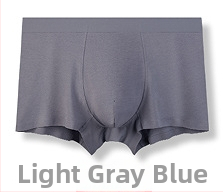 Boxeri bărbați din bumbac, fără cusături, respirabili, antibacterieni, uscare rapidă, absorbția umezelii (bumbac 90-95%)