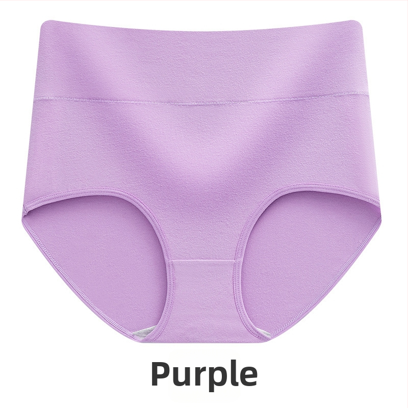 Aukštos juosmens moterų medvilninės kelnaitės – tamprus medvilnės audinys; medvilninė įdaila kirkšnies srityje; sėdmenų pakėlimas; kvėpuojančios; pilvo kontrolė