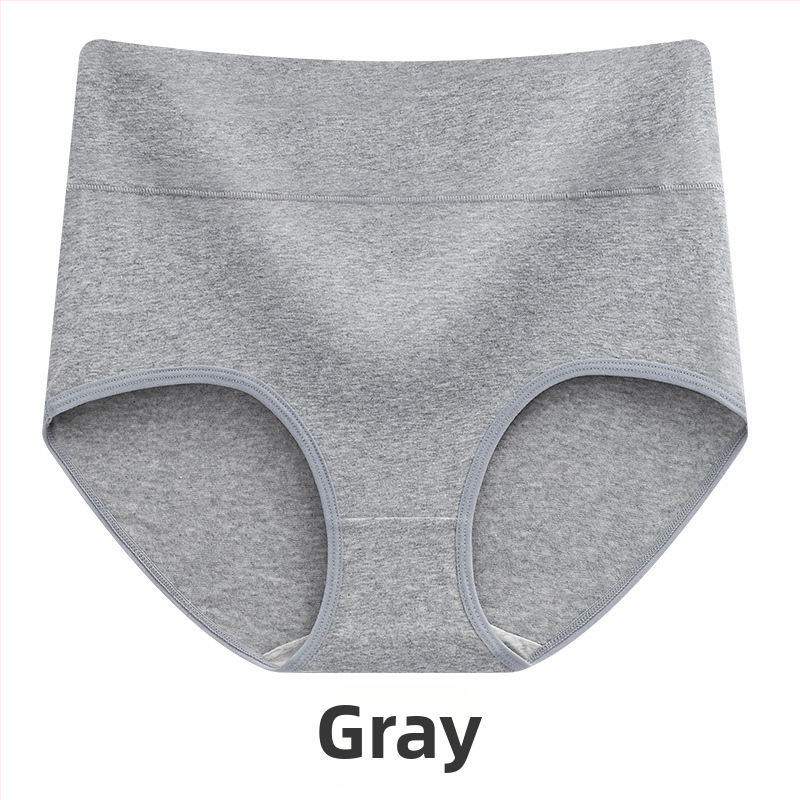 Aukštos juosmens moterų medvilninės kelnaitės – tamprus medvilnės audinys; medvilninė įdaila kirkšnies srityje; sėdmenų pakėlimas; kvėpuojančios; pilvo kontrolė