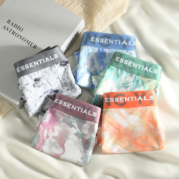 Ice Silk moterų boxer briefs, kvėpuojantys, antibakteriniai, vidutinio aukščio juosmuo, gaktos srities įdėklas iš viskozės