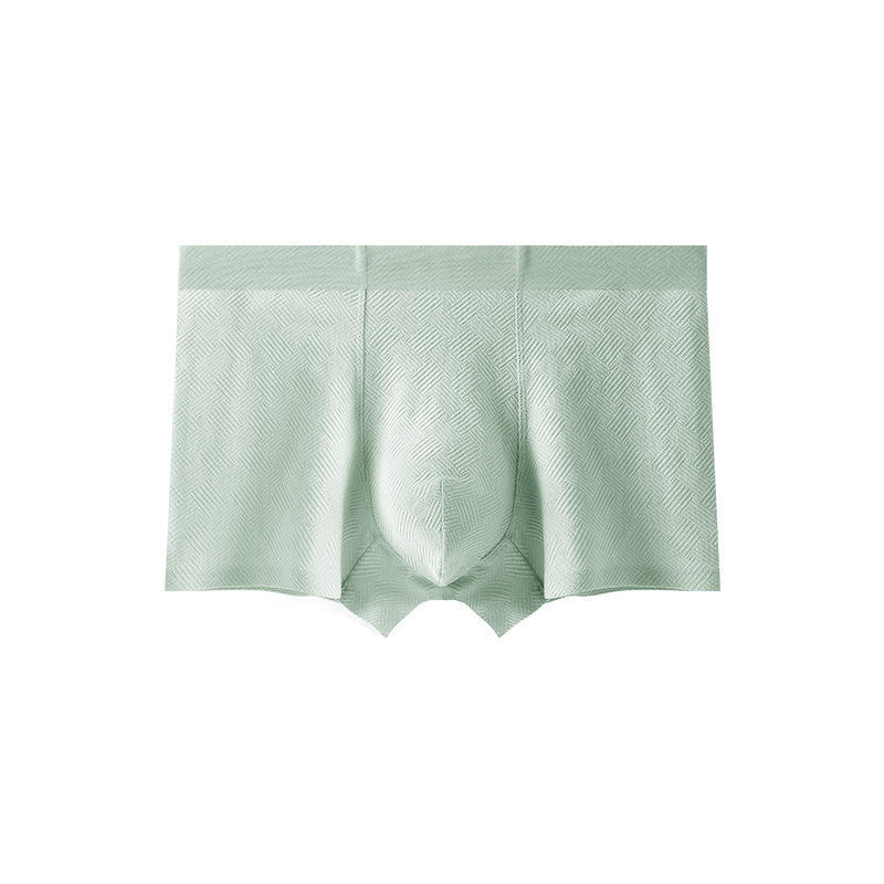 Chiloți de bărbați din bumbac, jacquard 80S, respirabili, antibacterieni, fără cusături