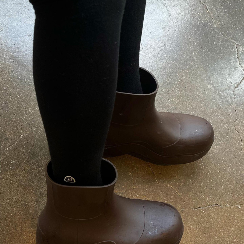 Βαμβακερά καλσόν-κολάν με μοτίβο κειμένου, Στυλ Ins, Μεσαίο Πάχος, Πλήρες Πόδι, Για Όλες τις Εποχές, 80–90% Βαμβάκι