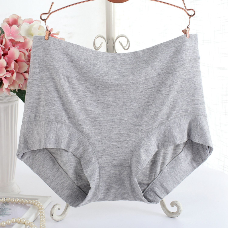 Modaliniai moterų apatinių drabužių su aukšta liemene, kvėpuojanti medžiaga, vienodasis raštas, tinkamas visoms sezonoms