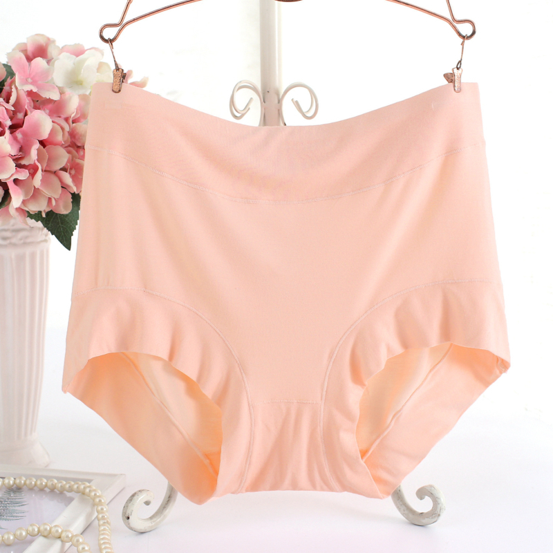 Modaliniai moterų apatinių drabužių su aukšta liemene, kvėpuojanti medžiaga, vienodasis raštas, tinkamas visoms sezonoms