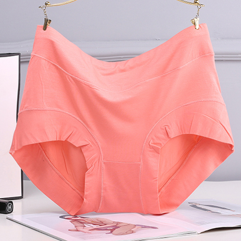 Modaliniai moterų apatinių drabužių su aukšta liemene, kvėpuojanti medžiaga, vienodasis raštas, tinkamas visoms sezonoms