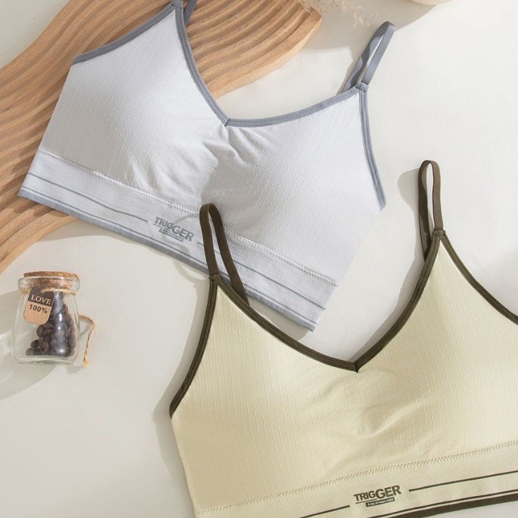Nylonból készült varrat nélküli sportos top V-nyakú, vékony anyag 101–120 g/m², egész éves viselet