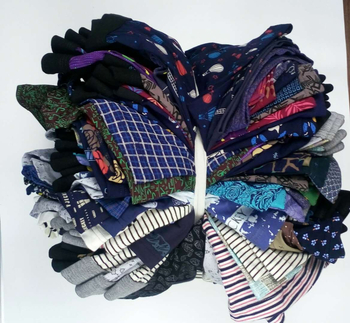Muške bokserice, set od 2 komada, modalna tkanina, pletene, cvjetni uzorak, srednji pojas