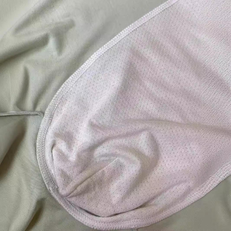 Vyrų tris dalių antibakterinis bokserių komplektas, kvėpuojantis nailonas, kirkšnies įdėklas iš viskozės, vidutinio aukščio juosta, vientisas raštas