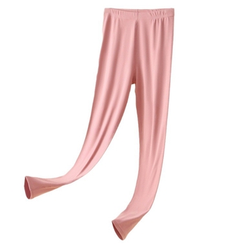 Дамски термални панталони с флисово вътрешно покритие, плат кашмирено-протеинови влакна, полиестер 92%, еднослойни, умерено топли